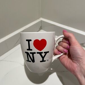 I Love NY White Mug